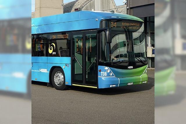 Weiterer Hybridbus auf Testfahrt in Basel