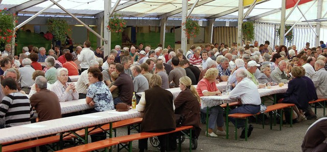 Am Montag wird es viele Arbeitnehmer, ...ssen wieder in Winzerfestzelt ziehen.   | Foto: Herbert Frey