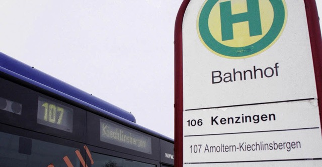 Das Fahrtenangebot der Linie 107 wird ...all der Schulbuslinien auszugleichen.   | Foto: Wendel