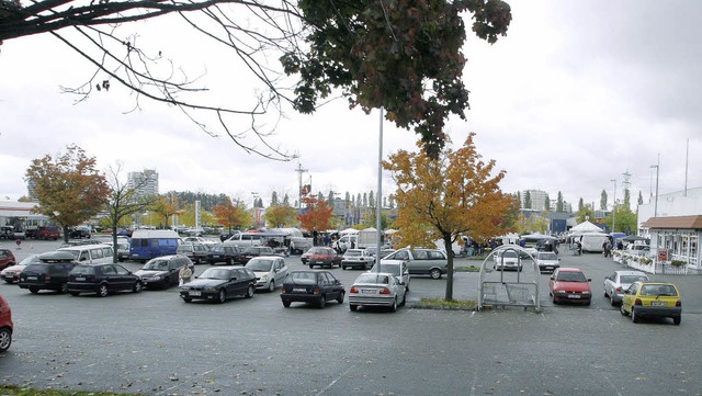 Das Fachmarktzentrum mit der ehemalige...nen. Unser Bild aus dem Oktober 2008.   | Foto: heidi fssel