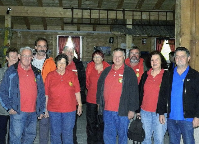 Die Wandergruppe der Freiwilligen Feue... seit langem eine Freundschaft pflegt.  | Foto: Gerhard Wiezel