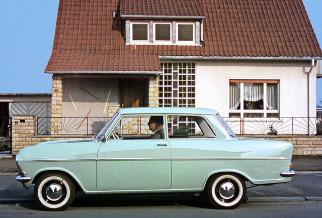 Der Traum der frhen Jahre: Opel Kadet...r wurde hier kleinformatig umgesetzt.   | Foto: opel