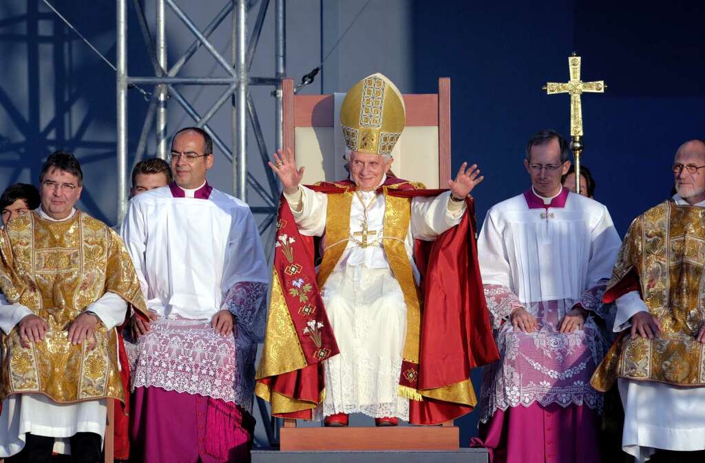 Impressionen vom zweiten Tag der Deutschland-Reise von Benedikt XVI.