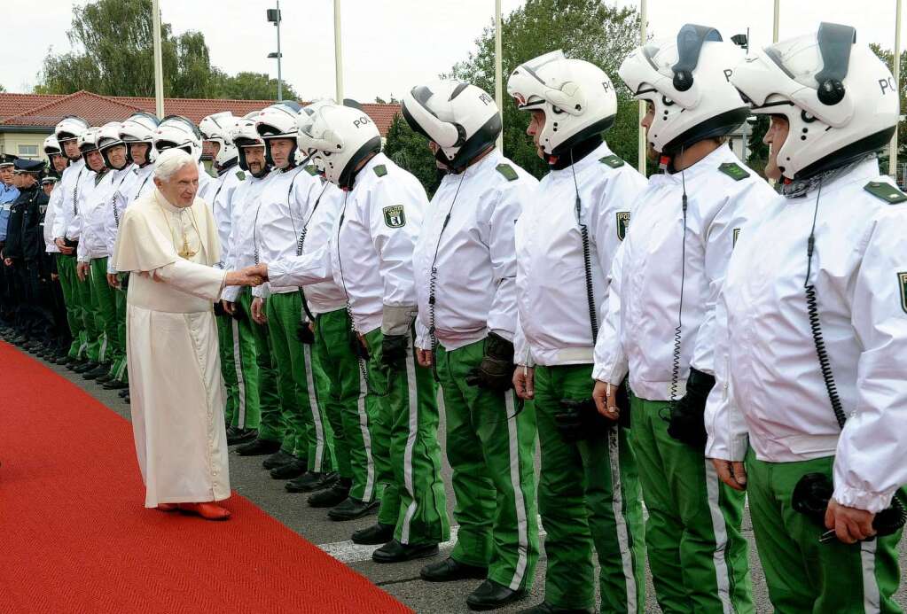 Impressionen vom zweiten Tag der Deutschland-Reise von Benedikt XVI.