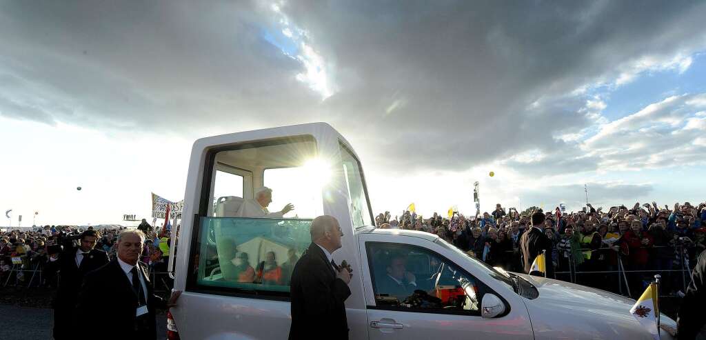 Impressionen vom zweiten Tag der Deutschland-Reise von Benedikt XVI.