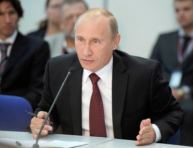 Nicht immer der Diplomatischste: Wladimir Putin  | Foto: dpa