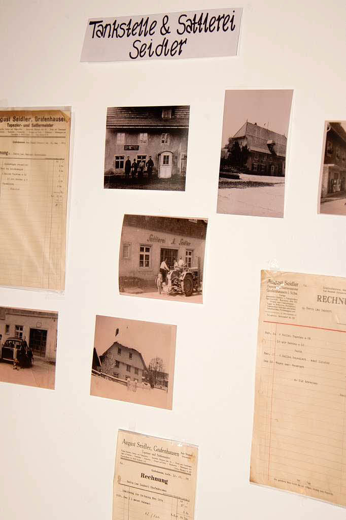 "So isch s gsi z Grafhuse": Kur- und Gewerbeverein prsentiert im Haus des Gastes Bilder und Dokumente aus alten Zeiten