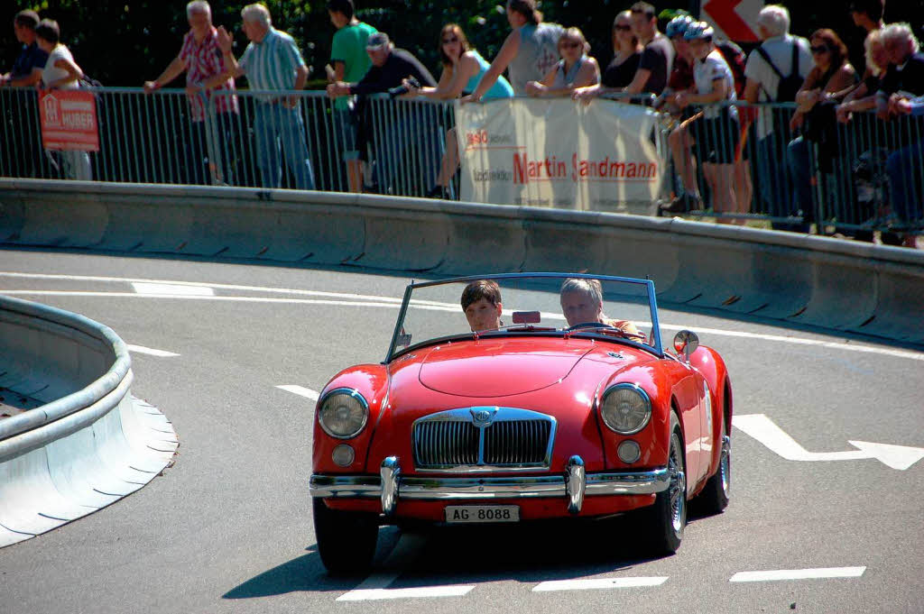 Oldtimer en masse: Das Eggbergrennen entwickelt sich zum Klassiker Oldtimer en masse: Das Eggbergrennen entwickelt sich zum Klassiker