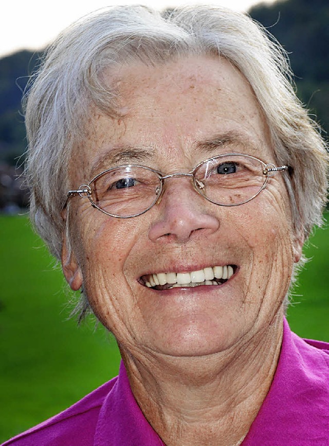 Anna Hilda Huber wird  heute  80 Jahre alt.  | Foto: Jrgen Schneider