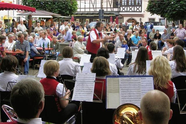 Konzert auf dem Rathausplatz