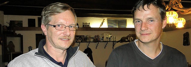 Der ehemalige Vorsitzende  Wolfgang Ge... Todtnau,  Reiner Kimmig (von links).   | Foto: Veronika Frank