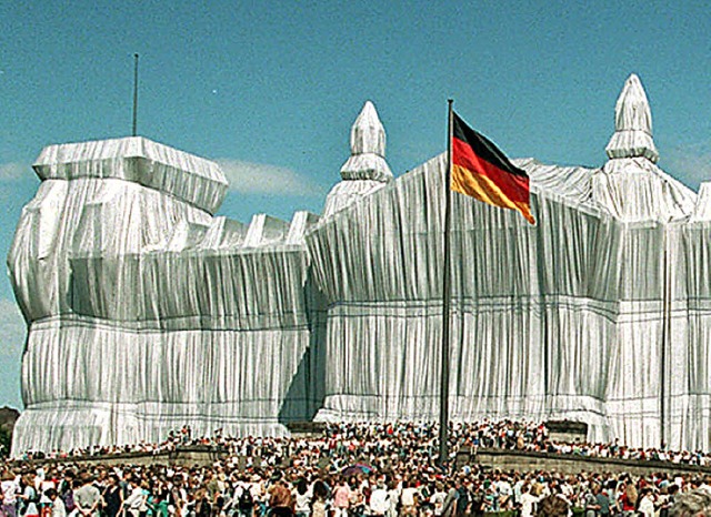 Der verhllte Reichstag    | Foto: dpa