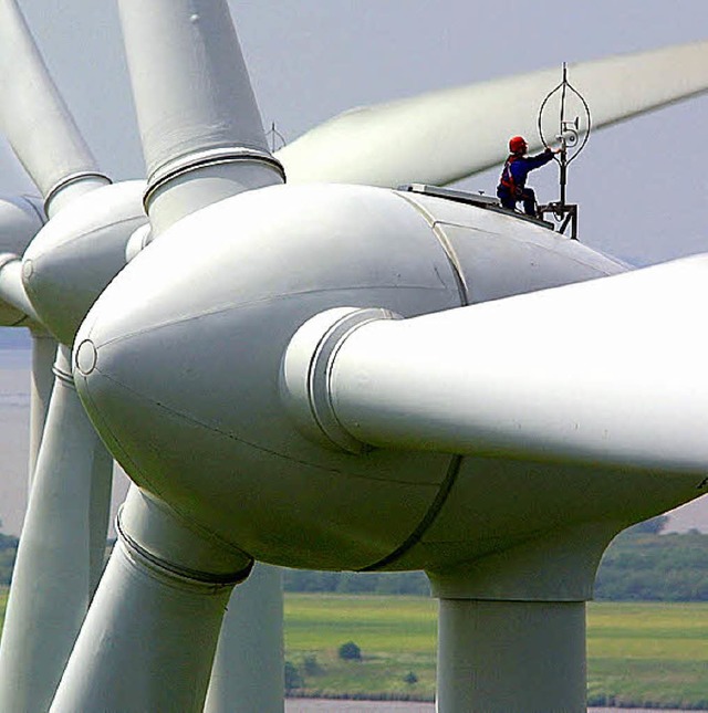 Mehr Rotoren sollen im Land aufgestellt werden.  | Foto: dpa