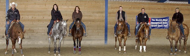 Auf der Dusty-Rose-Ranch von Laura Ket...m &#8222;Horseman&#8220; zu arbeiten.   | Foto: Juliane Khnemund