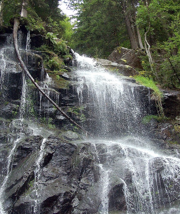 Wildromantisch in  sagenhafter Umgebung: Zweribachflle  | Foto: Trul