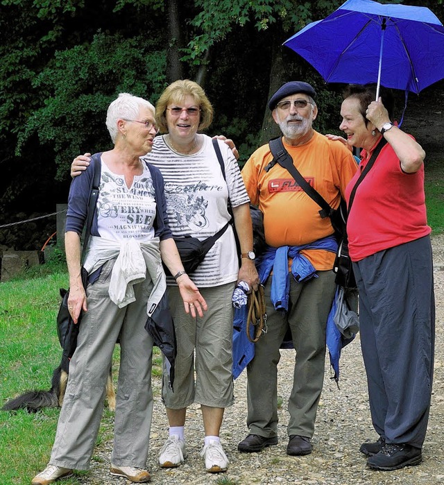 Das Netzwerk ab 50 ist ein loser Treff...ben &#8211; zum Beispiel Wanderungen.   | Foto: ZVG