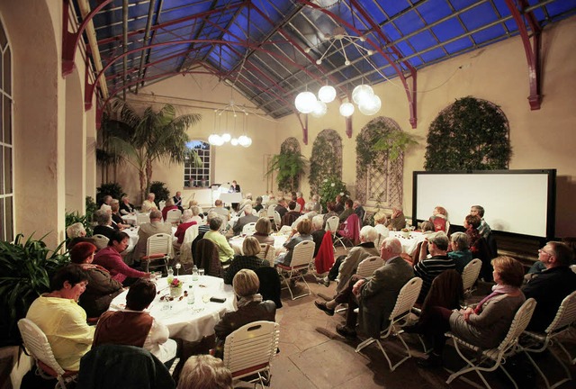 In der Orangerie des Stadtparks fand d...2;Ton in Ton&#8220; dankbare Zuhrer.   | Foto: Christoph Breithaupt