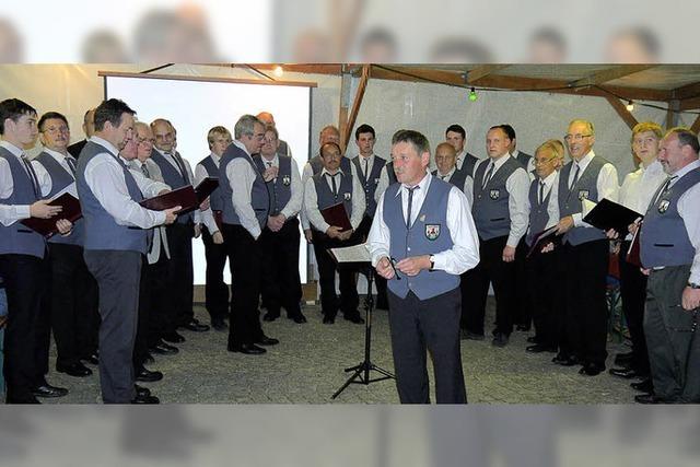 Gelungenes Gastspiel der Vogelbacher Snger in Sitzenkirch