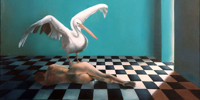 Das Surreale findet sich in der Kunst von Nina Capek.   | Foto: Privat
