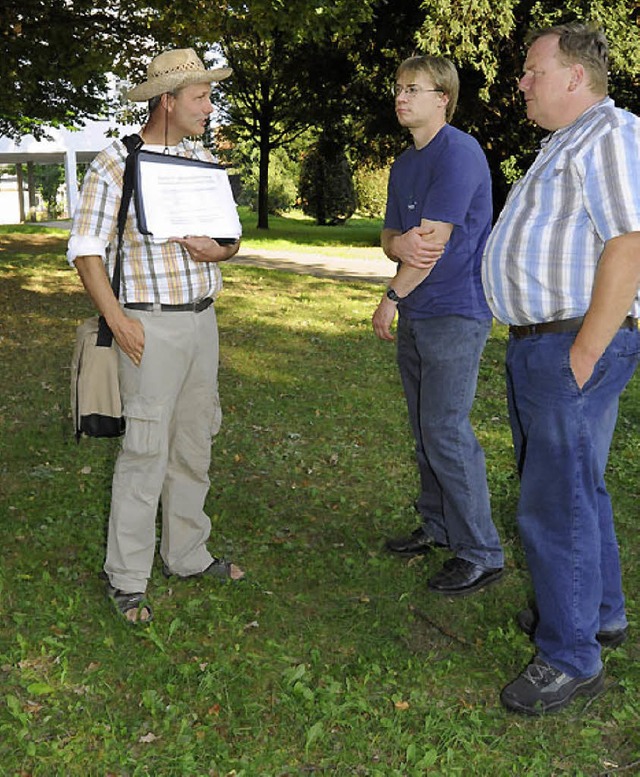 Zersiedelung und Nachverdichtung hin o...inseln&#8220; wie hier im Goethepark.   | Foto: MArkus Zimmermann