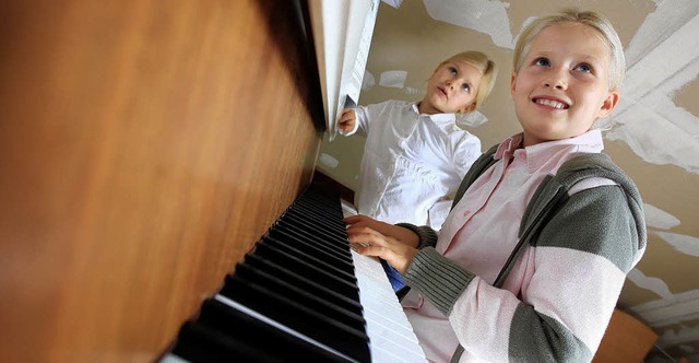 Klavierspielen ist erlaubt, entschied das Bundesverfassungsgericht 2009.   | Foto: dpa