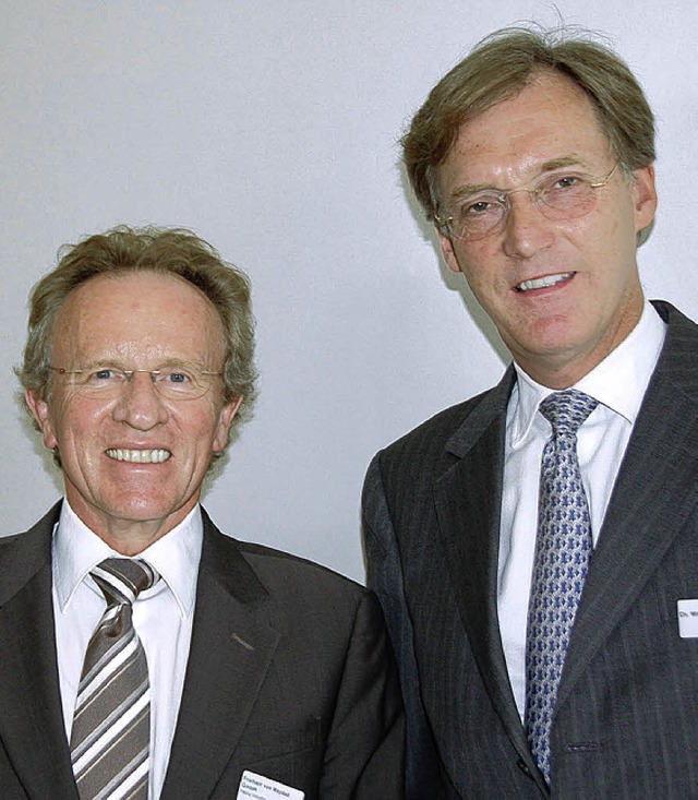Horst Windhuser (links) und Michael Nave 