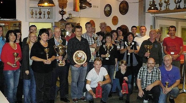 Sieger des KK-Grmpelturniers beim Schtzenverein Tunau.   | Foto: Privat