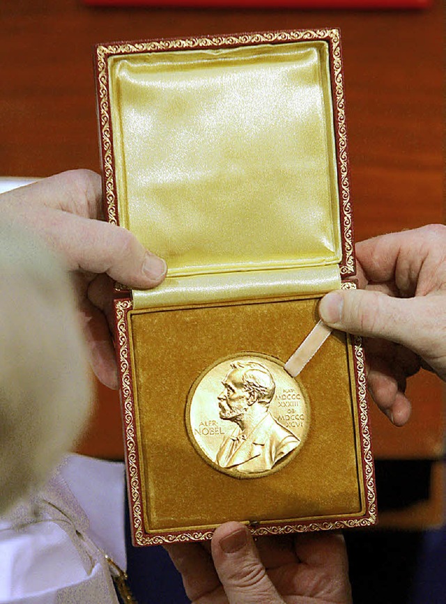 Die begehrte Medaille   | Foto: dpa