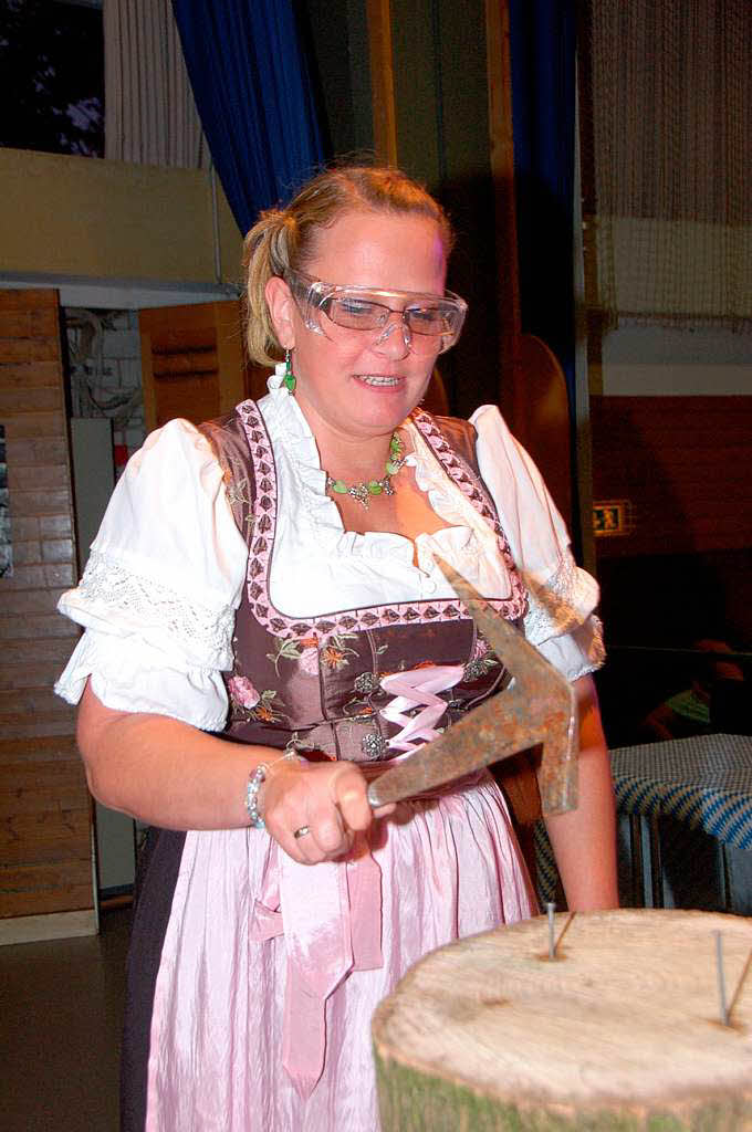 In Feierlaune: Erstes Oktoberfest des Umkircher Narrenclubs
