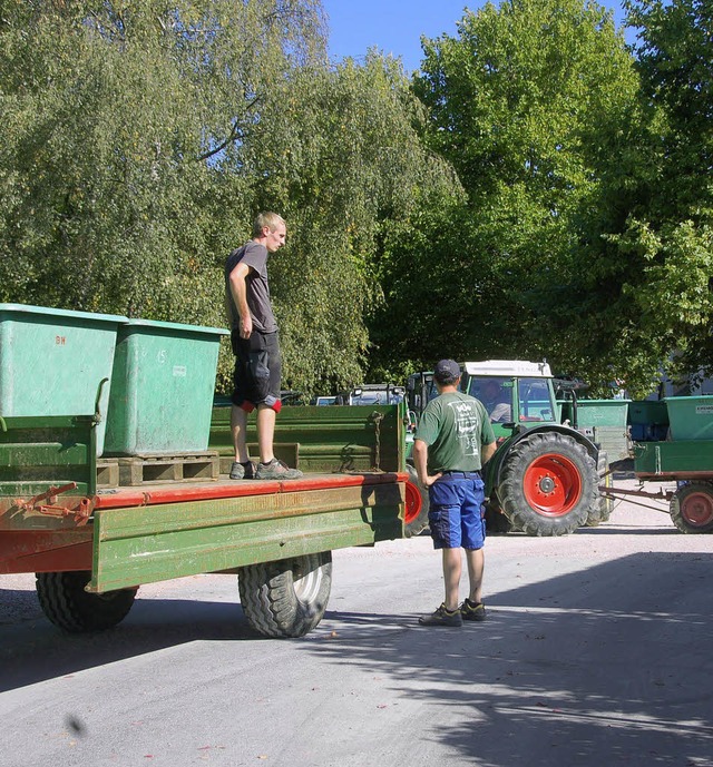 Ratlosigkeit herrschte   an der Traube...ngen-Kirchen, an der nichts mehr ging.  | Foto: Langelott