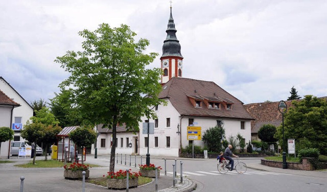 Heute sieht die historische Hochdorfer Mitte so aus.  | Foto: Schneider Ingo