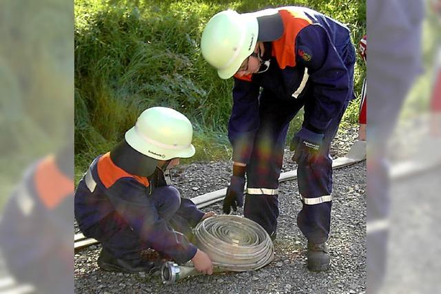 Kleine und gut ausgebildete Feuerwehr