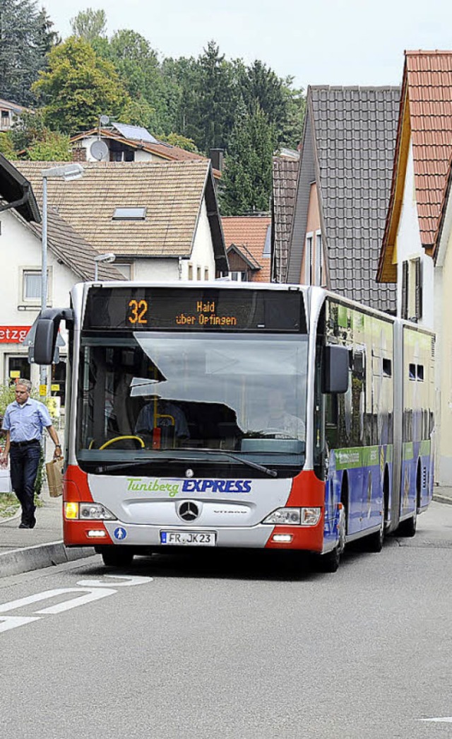 Der Busverkehr war Thema im Ortschaftsrat.   | Foto: Ingo Schneider