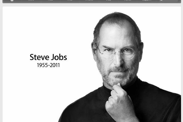 Apple-Grnder Steve Jobs ist tot