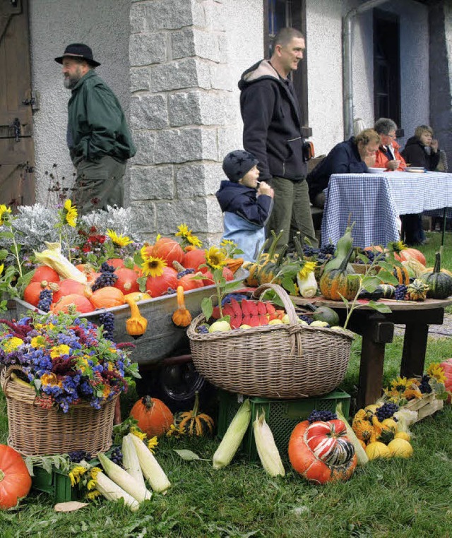 Einem buntes Angebot aus Landwirtschaf...wartet auf die Besucher am Klausenhof.  | Foto: Archivfoto: Karin Steinebrunner