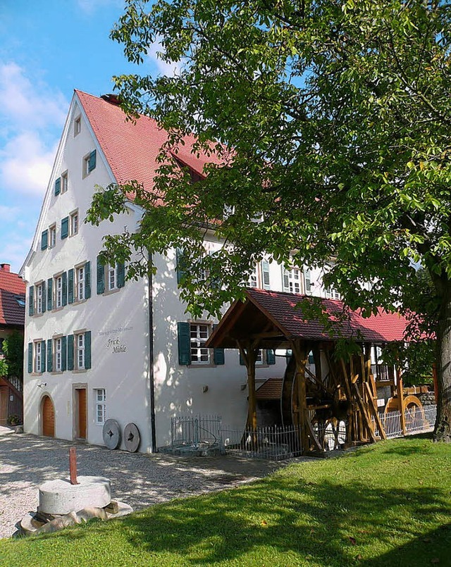 Dank der Neoperl-Spende kann das zweit...den, das eine Fruchtstampfe antreibt.   | Foto: Mhlenmuseum