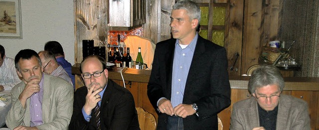 Georg Hoffmann, Jerg Hilt, Peter Rapp ...rl-Heinz Hoffmann-Bohner (von links).   | Foto: Ulrich Senf