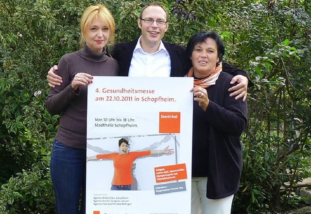 Sie freuen sich auf die 4. Gesundheits...thlin und  Britta Ziska (von links).   | Foto: Privat