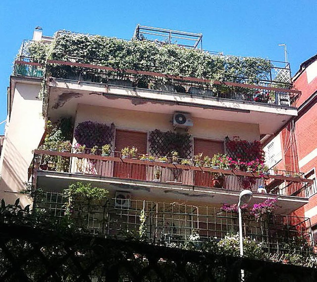 Balkon in Rom  | Foto: Martin Zller