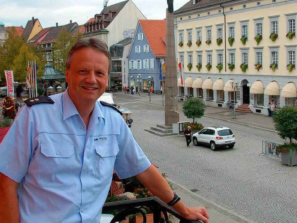 Er ist der neue Leiter des gr��ten Polizeireviers in der Ortenau: Peter Dieterle  | Foto: Helmut Seller