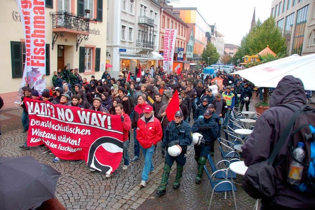 Anti-Nazi demo des antifaschistischen Bndnisses  | Foto: Ralf burgmaier