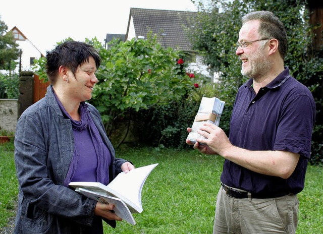 Antonia Hugenschmidt und Roland Retten...it Rust zu einem Glaubensseminar ein.   | Foto: Adelbert Mutz