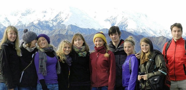Lise-Meitner-Gymnasiasten in Alaska   | Foto: Privat