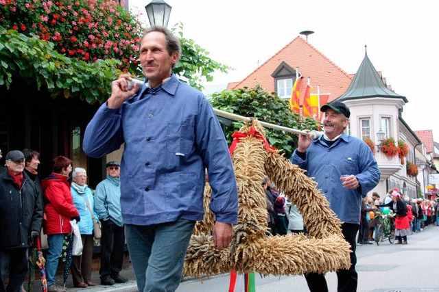 Beim Herbstausklang in Ihringen wird e...bunten Umzug durch die Gemeinde geben.  | Foto: Christine Aniol