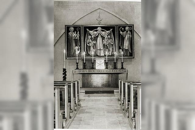 1954 wurde die Filialkirche in Marzell geweiht