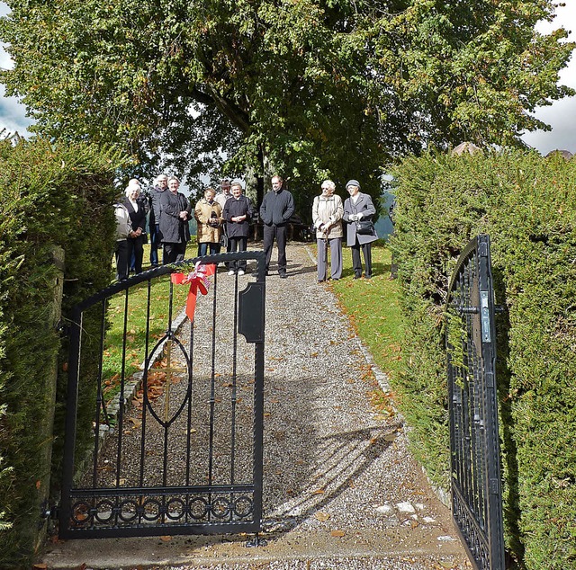 Der Friedhof in Raich-Ried ist bekannt...t er auch eine funktionstchtige Tr.   | Foto: Sonja Eiche