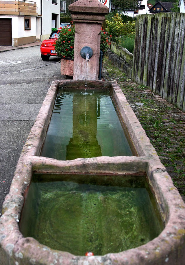 Die Dorfbrunnen in Mnchweier sind  stillgelegt.   | Foto: Sandra Decoux-Kone