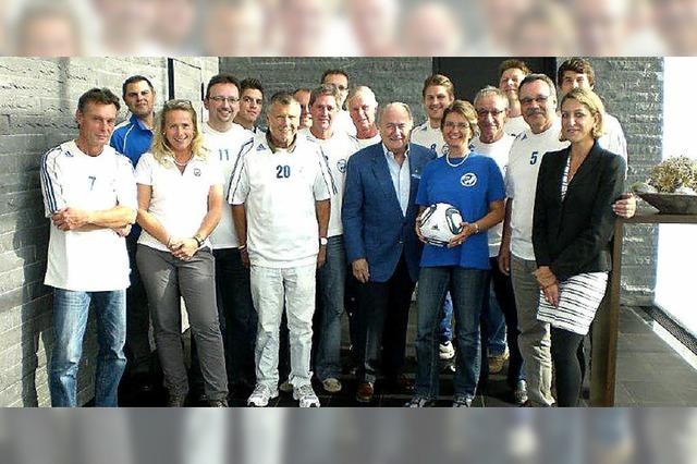 Apro mit dem Blatter-Sepp