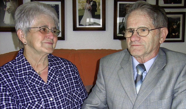 Hermann und Elisabeth Wernet  | Foto: hansjrgen wehrle