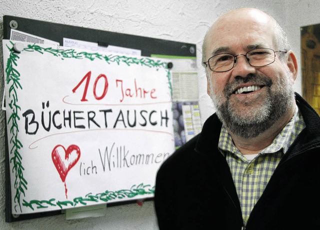 Wolfgang Ehrl ist stolz auf das Jubilum.  | Foto: Danielle Hirschberger